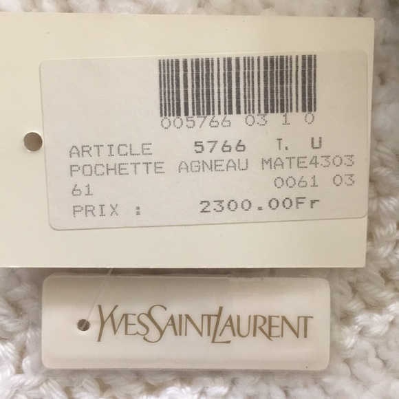 Yves Saint Laurent Vintage Clutch - Picture 16 of 16